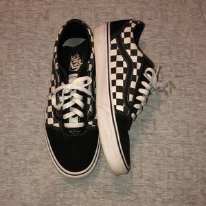 Vans old skool checkerboard